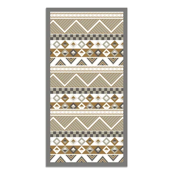 

Panorama® Vinyl Rug Aztec Orange Colour | Kitchen Carpet | Living Room Rug | XXL Rugs | PVC Rugs