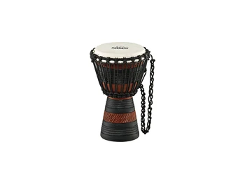 

Nino-adj3-xs Earth rhythm jembe 7 ", mahogany, genuine leather, Nino percussion