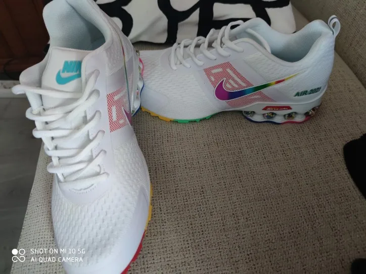 nike shox reax run multicolor