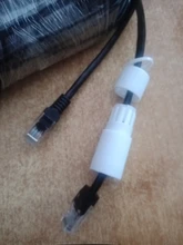 Hiseeu-Cable plano de red LAN Cat5, Ethernet, Internet, 20M, para cámara POE, módem de ordenador, enrutador