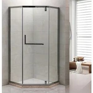 

Shower corner Grossman 100x100 transparent, silver (pr-100sd)