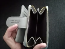 Monedero corto con cremallera y hebilla para mujer, novedad de 2021