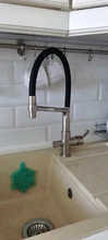 Kitchen Faucet FILTERED Pull-Down Brass PURE-WATER-FILTER Black Tap Spout Cold-Mixer