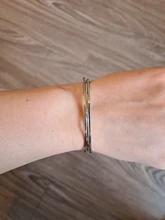 2020 oro nuevo Metal aleación flecha enlace cadena brazalete torcido nuevo tres capas romántico abierto brazalete/pulsera Set para mujeres