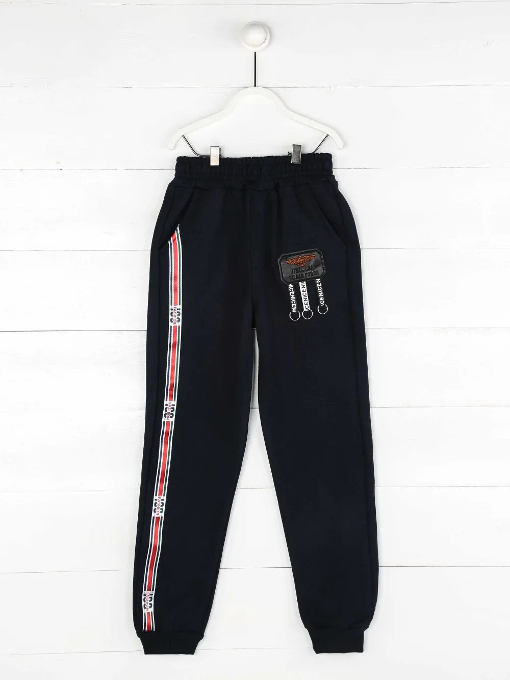 019-1533-042 Mavi Mevsimlik Erkek Çocuk Eşofman Altı (1)