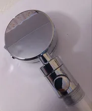 ZhangJi, cuidado de la piel, alta presión, agua purificada, cabezal de ducha de 3 modos reemplazable, elemento de filtro de algodón PP, boquilla de lluvia rociadora