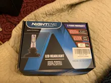 Fog Lamps Fog-Light-Bulbs Car-Led-Headlights White 8000LM H11 9005 Hb3 6500K Nighteye Led