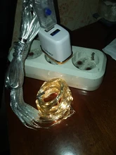 3M String LED Fairy Lights Garland Curtain Lamp USB Remote Control New Year Christmas