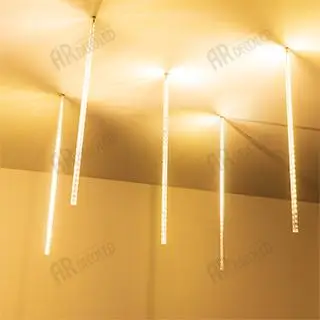 026050 Светодиодная гирлянда ARD-ICEFALL-CLASSIC-D12-500-5PCS-CLEAR-72LED-LIVE WARM(230V, 6W) ARLIGHT