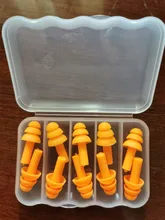 5 pares suaves Anti-ruido tapón de oído impermeable natación de silicona tapones para los oídos para adultos niños nadadores buceo 2020 nuevo