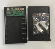 Detachable Case Shell Charging-Box Support Power-Bank 18650-Battery-Holder Wireless-Charger