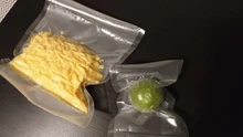 TINTON LIFE-sellador al vacío de alimentos con bolsas, rollos de plástico, bolsas de 5 tamaños para sellador de vacío de cocina para mantener la comida fresca