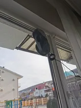 HUTT-limpiador de ventanas eléctricas DDC55, Robot doméstico de limpieza automática de ventanas, aspiradora de seguridad rápida, Planificación inteligente