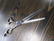 Grooming Shears Pet-Scissors Professional Cat Dog-Pet Shark-Teeth High-Quality 7inch