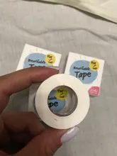 FUNMIX-Cinta de respiración para pestañas injertadas, cinta de aislamiento con agujeros, transpirable, resistente, 4 Uds.