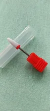 Fresas de cerámica para uñas, brocas eléctricas para manicura y pedicura, máquina de limado, equipo de herramientas de Arte de uñas, 1 Uds.