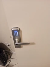 Cerradura intelige X5 impermeable Tuya biométrico de huellas dactilares de seguridad inteligente WiFi inteligente APP contraseña cerradura electrónica