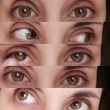 2 unids/par lentes de contacto de Color ojo 3 tono serie de lentes de contacto de Color de lente de contacto para cosméticos para ojos maquillaje de belleza