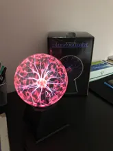 Kids Gift Table-Lights Plasma-Ball-Light Party-Decor Glass Christmas Novelty Magic 3/4/5/6inch-night-light