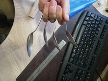 Titanium Spoon Tableware Fork Ultralight Tito Outdoor Camping Picnic Pure