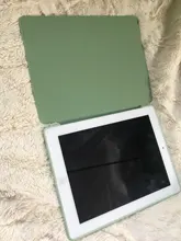 Case for iPad 2 3 4 Case Silicone Soft Back Folio Stand with Auto Sleep/Wake Up PU Leather