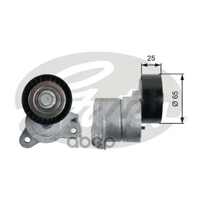 Натяжитель Ремня Приводного Mitsubishi Outlander 07-/Peugeot 4007 2.4 Gates T39053 Gates арт. T39053