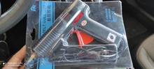 120W 11mm adhesivo termo pistola de pegamento de fusión en caliente de mano calentador de Control de temperatura Industrial termo Gluegun reparación con pegamento