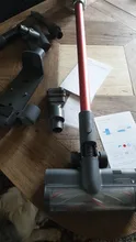 Dreame-Aspirador inalámbrico portátil V11 para el hogar, aspiradora con pantalla OLED, con colector de polvo y limpiador de alfombras con filtro 25kPa