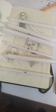 3/6 unids/set mezcla mancha de palo Tortillon boceto arte dibujo blanco carbón Sketcking herramienta de papel de arroz lápiz artista suministros