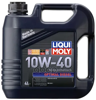 

LIQUI MOLY oil Motor optimal diesel 10W-40 (4 liters.)