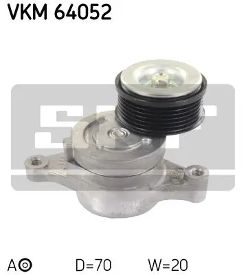 Натяжитель ремня приводного MAZDA 2 1.3/1.5 07 SKF VKM64052 | Автомобили и мотоциклы