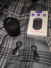 Elemento Tronsmart T6 Mini Altavoz Bluetooth 5,0 con el asistente de voz de 360-Grado envolvente de graves profundos... IPX6 impermeable