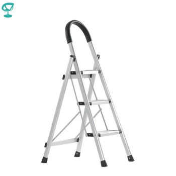

95674 Barneo st-23 ladder aluminum 3 steps of single side max load 150 kg free shipping to Russia