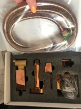 Bidet Faucet Tap-Washer Mixer Shower-Sprayer Brass Hot-Water Square Cold Crane Uythner