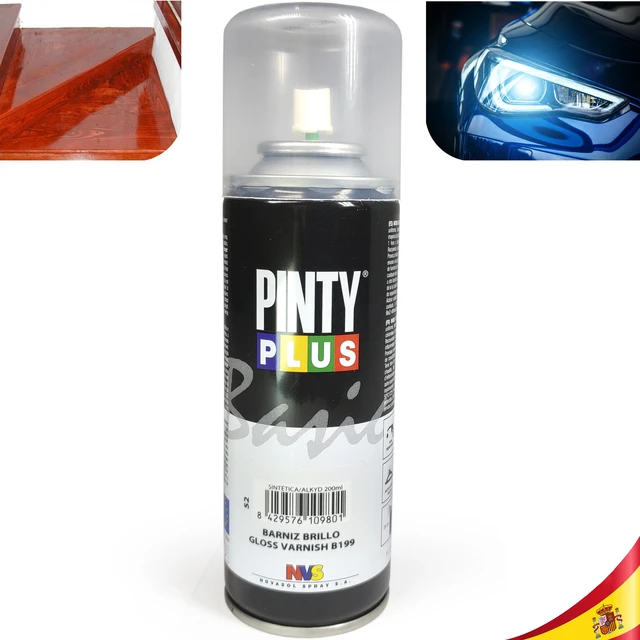 Barniz brillo en spray Pintyplus Auto