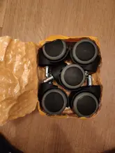 Hardware Caster Wheels Furniture Swivel-Rollers Replacement Office-Chair 50kg-Wheel NAIERDI