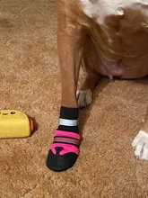 Zapatos para perros de invierno resistente al agua, 4 Uds., botas antideslizantes para nieve y mascotas, Protector de pata reflectante cálido para perros medianos grandes, Labrador Husky