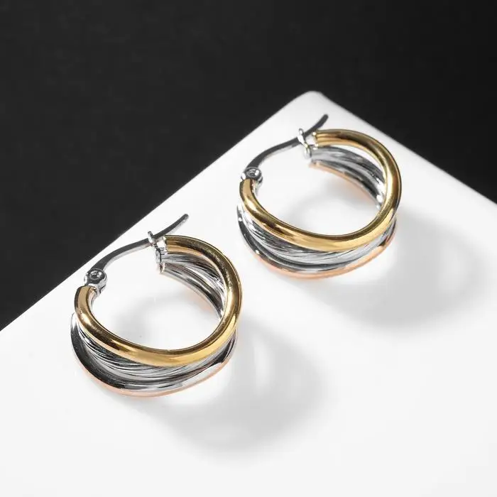 Купить Серьги Кольца Из Стали