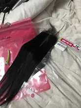 Bling-pelo liso brasileño con cierre para mujer, 2x6, pelo de bebé, parte media, cierre de pelo humano Remy, encaje suizo, Color Natural, 8-22
