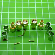 Rf-Coaxial-Connector 50-3-Cable RG58 Crimp RG-142 for Lmr195/Rg-400/Rg-142/50-3-cable