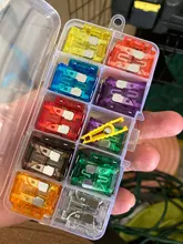Car-Fuse Assortment Automotive Clip Blade-Type Small/medium with Box And 5-40A 32V 45/90PCS