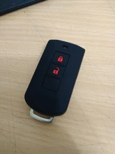 De silicona remoto caso clave Fob de la piel de la cubierta de la manga de la chaqueta para Mitsubishi L200 ASX Outlander Eclipse Cruz Pajero Sport Lancer