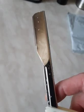 Afeitadora Manual profesional de borde recto, maquinilla de afeitar afilada de acero inoxidable, afeitadora plegable con cuchilla, herramienta de afeitar recta