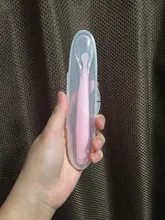 Cuchara de alimentación de bebé con caja de almacenamiento, cuchara antideslizante de entrenamiento para bebé, vajilla de alimentación de bebé bonita de silicona de grado alimenticio, 1 Uds.