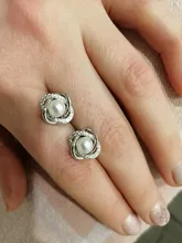 Pendientes de plata de ley 925 con perlas de circonita, pendientes de lujo para mujeres