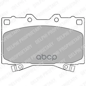 Колодки Передние Toyota Land Cruiser 100 Lp1308 Delphi арт. LP1308