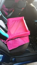 Bandeja de almacenamiento para asiento de coche de bebé, soporte de agua y comida para niños, Mesa de Seguridad para niños, accesorios de viaje para coche