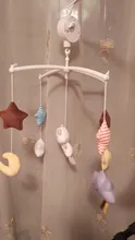 Sonajeros para cuna de bebé de dibujos animados, juguetes de música educativos, cama, campana, carrusel para cunas, juguetes para bebés de 0 a 12 meses para recién nacidos