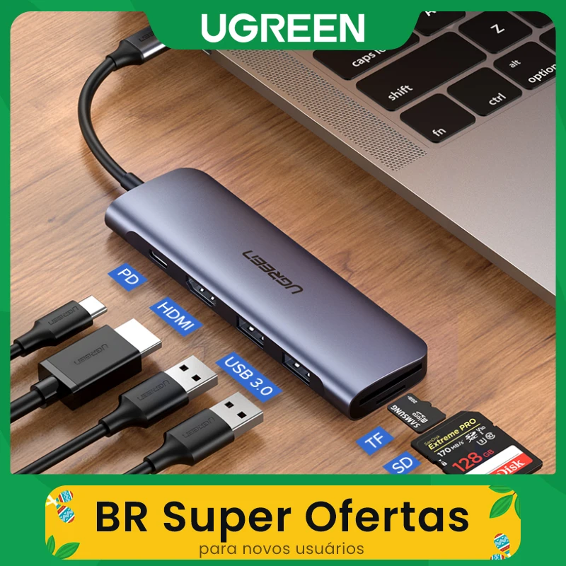 UGREEN USB C HUB Type C to Multi USB 3.0 HUB HDMI Adapter Dock for MacBook Pro Huawei Mate 30 USB-C 3.1 Splitter Port Type C HUB