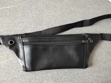 Suave nuevo de los hombres de bolso de la cintura de cuero Fanny Pack nuevo hombre hombro pecho bolso para teléfono de hombre bolsa de cinturón Murse bolsa 2020 nuevo